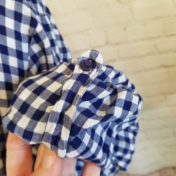 Paradigma blue gingham shirt - Picture 4 of 7